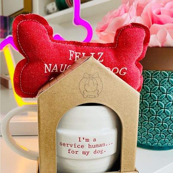 💖🐾 Mud pie NWT feliz naughty dog mug 🐾💕 - Picture 3 of 5